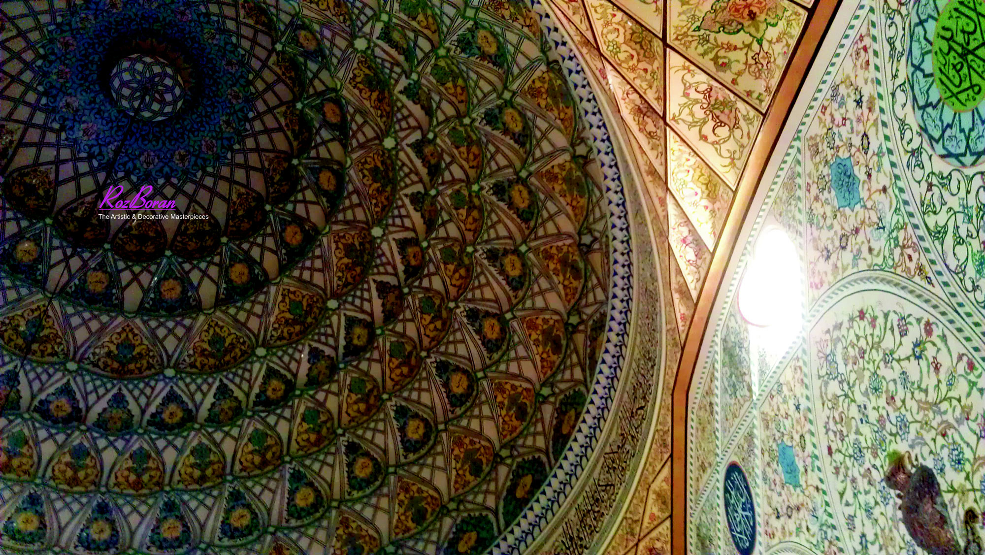 یزدی بندی گنبد حرم امام خمینی(ره)