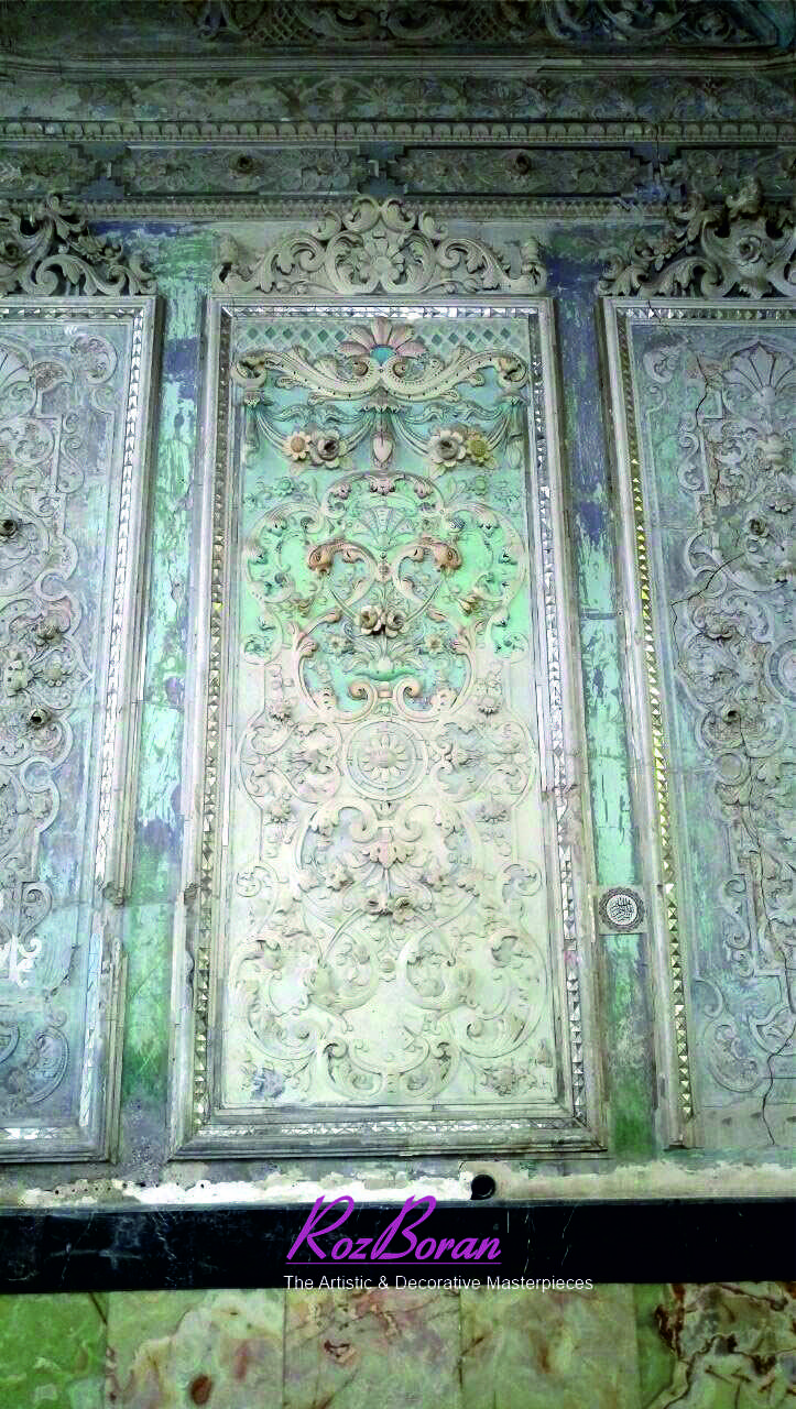 تابلوقاب گچبری اصل ایوان ناصری