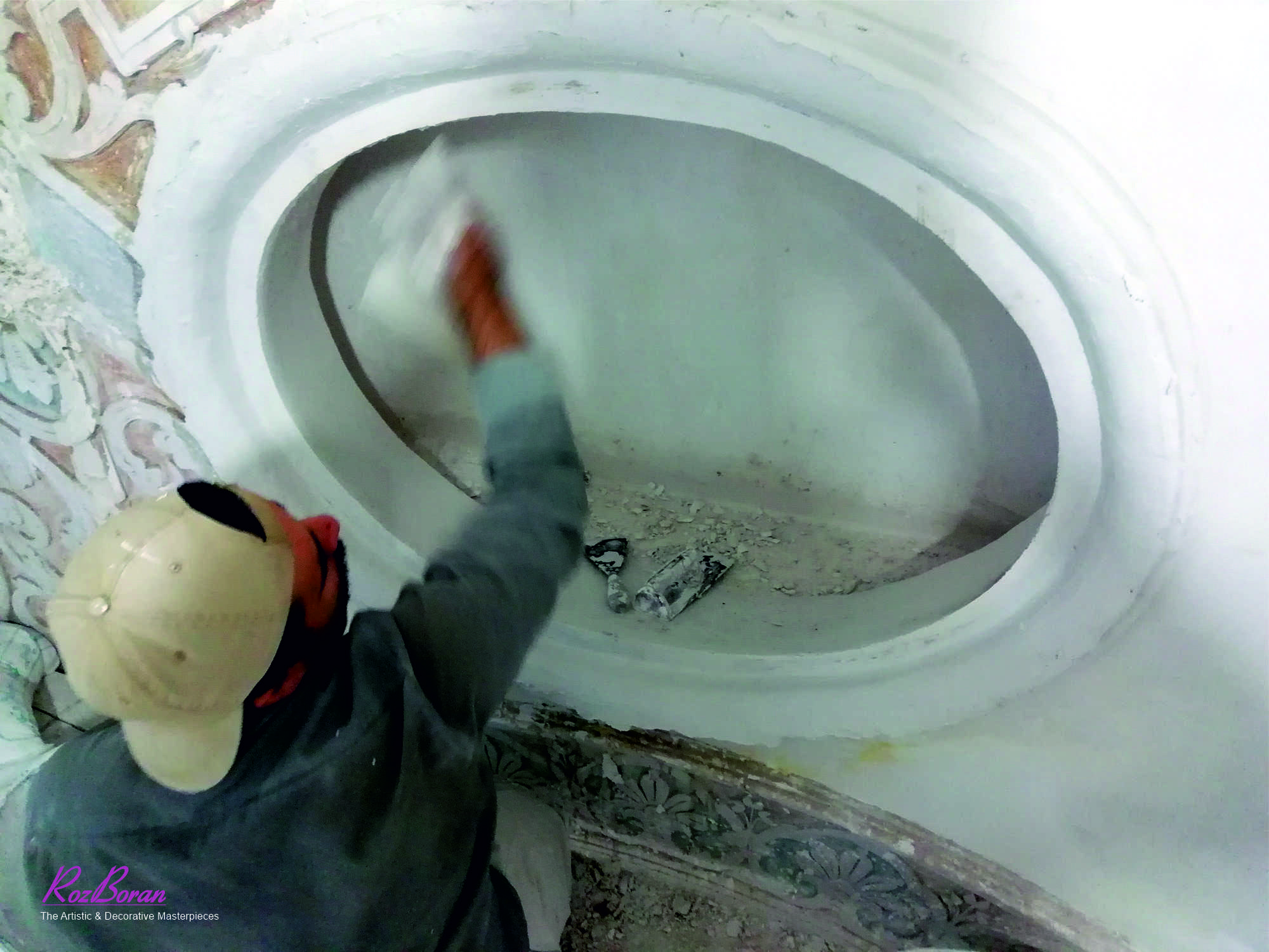 احیای نورگیر سمت باغ طوطی