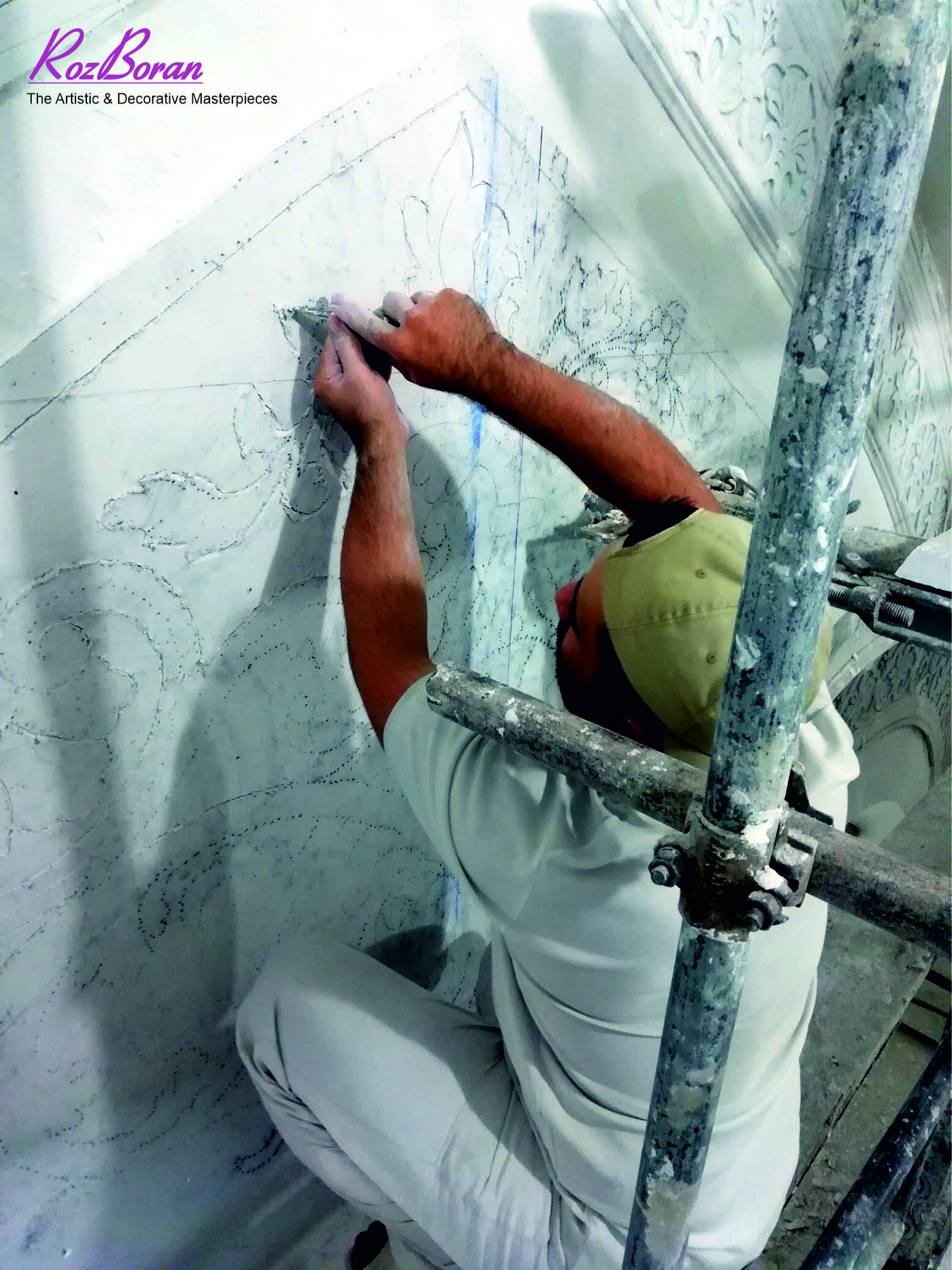 اجرای اصولی هنر گچبری