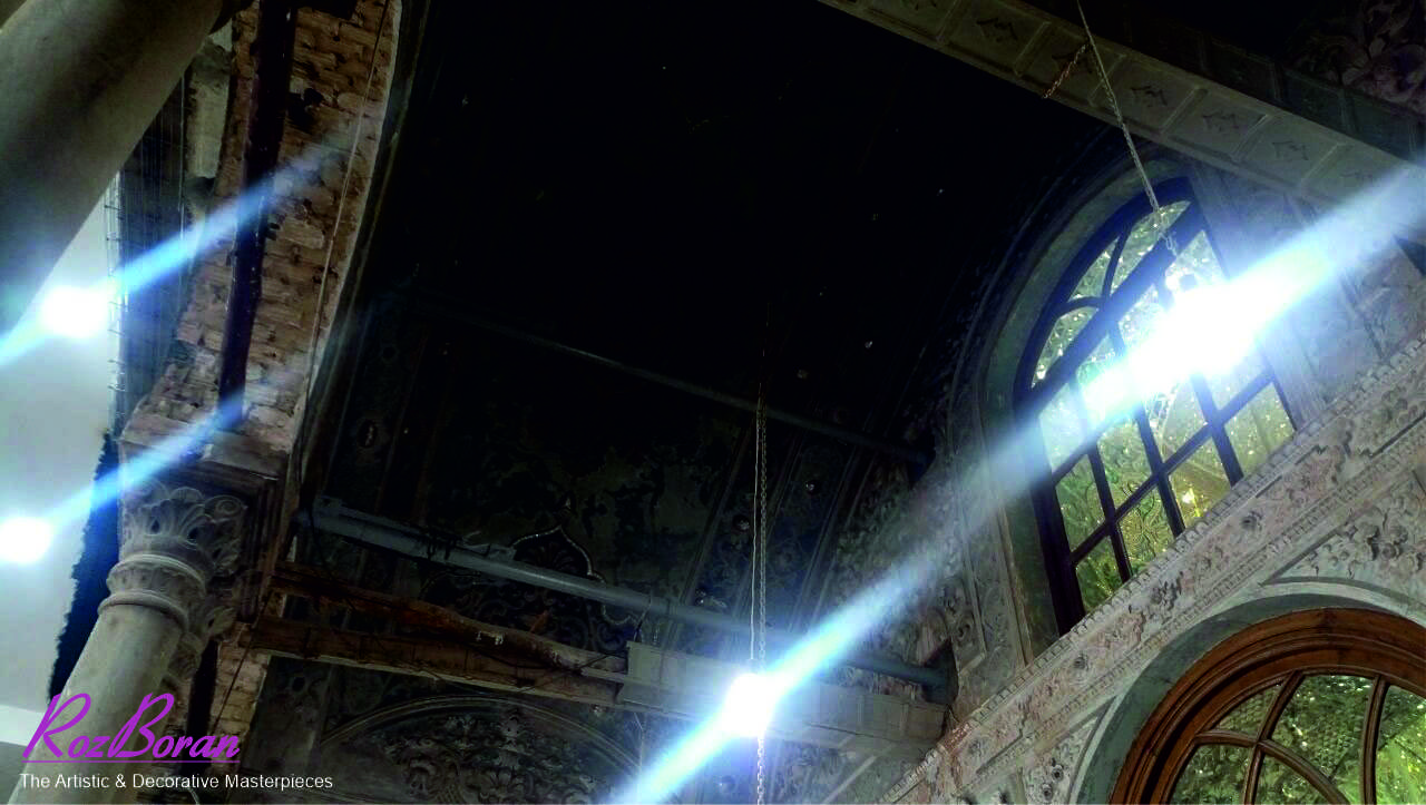 ایوان ناصری قبل از مرمت استاد طالبیپور