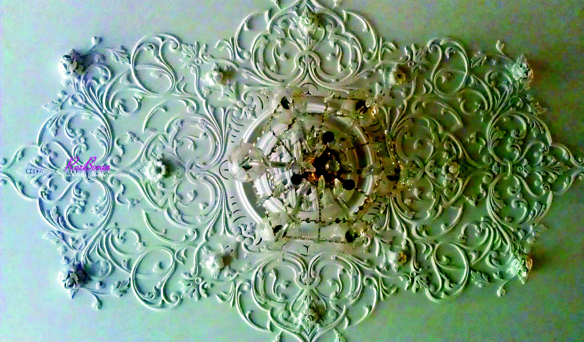 گچ بری دستی