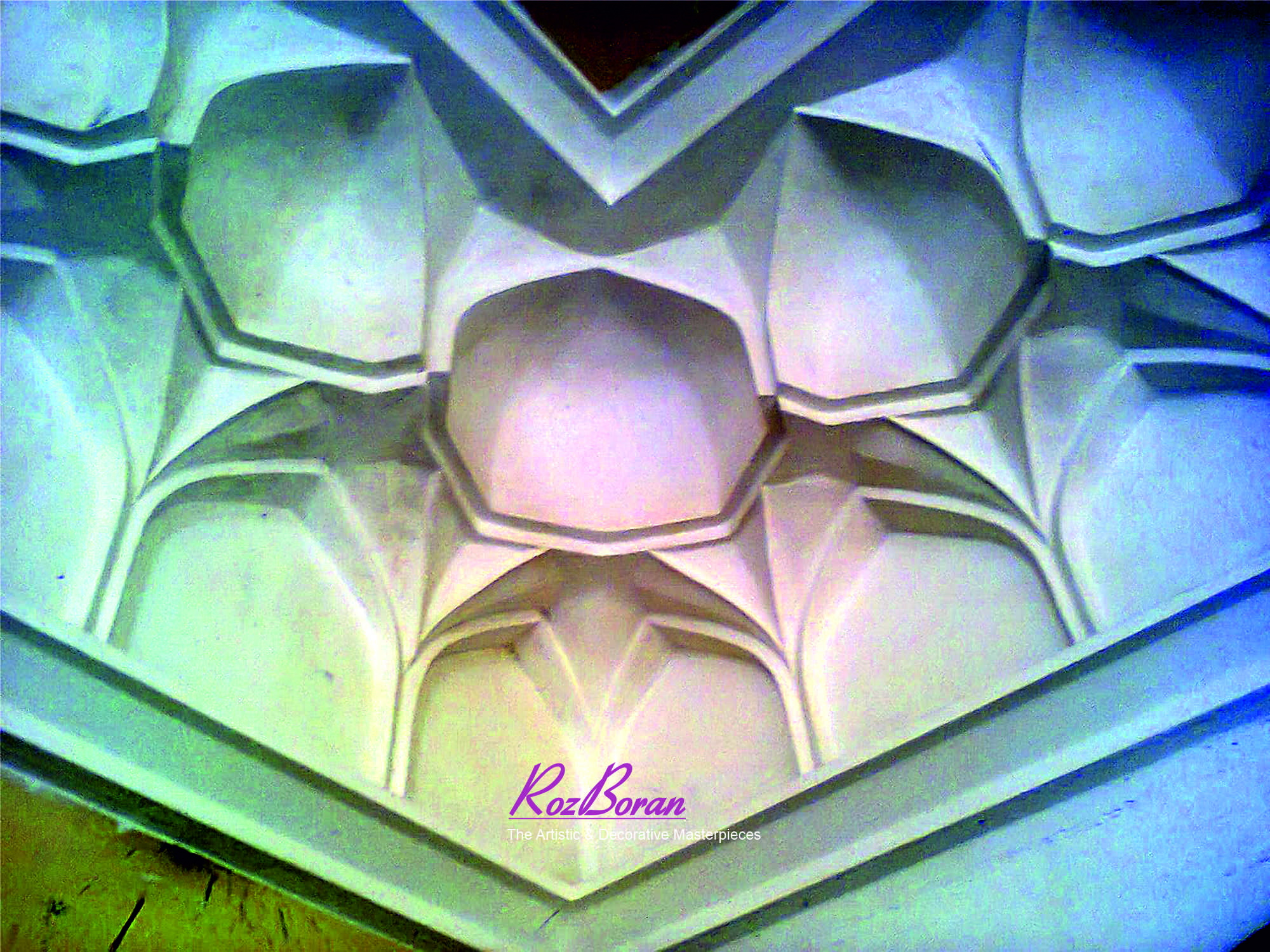 طراحی کنج کار مقرنس 
