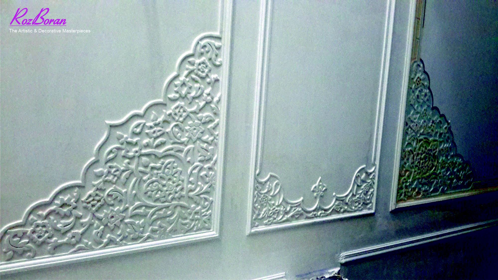 گچبری - اجرای گچبری سنتی