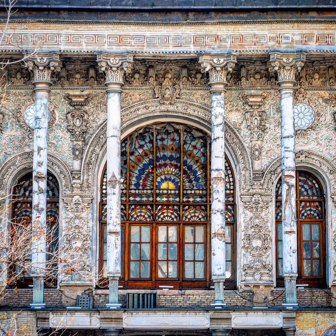 گچبری عمارت مسعودیه
