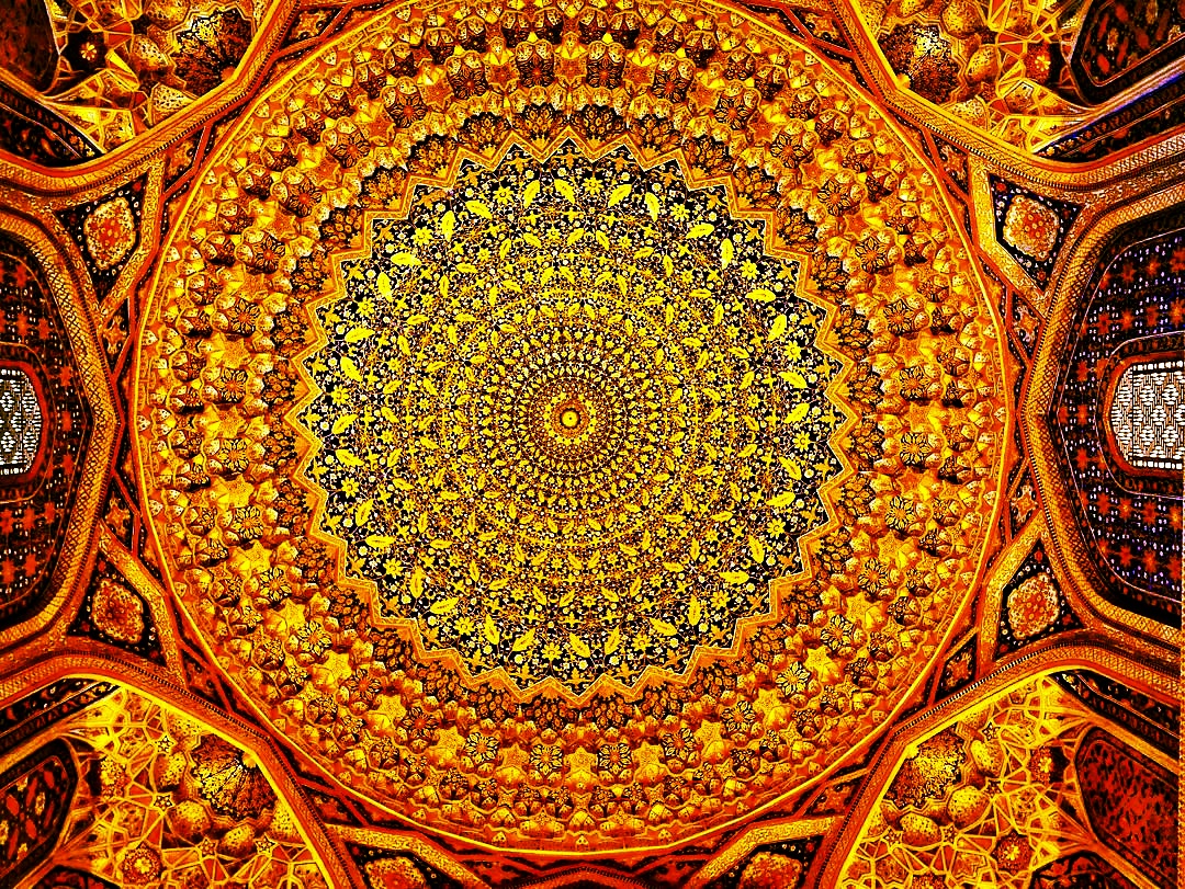 کاربندی مقرنس گنبدی