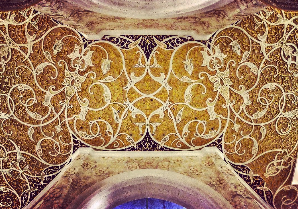 گچبری مسجد دوبی