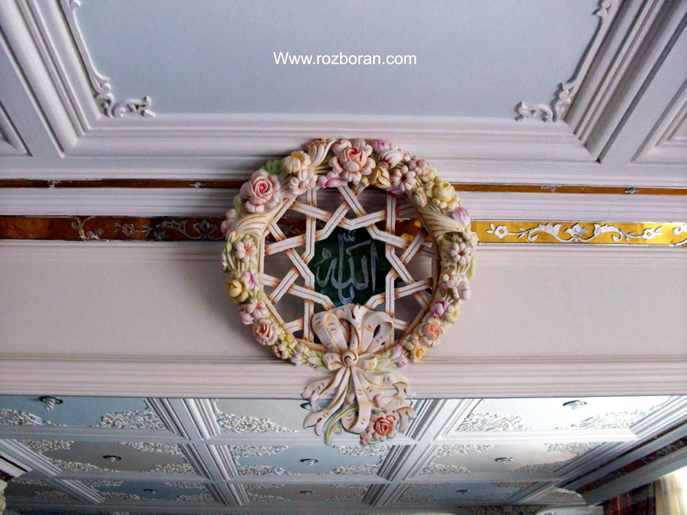 گچبری ریسه گل