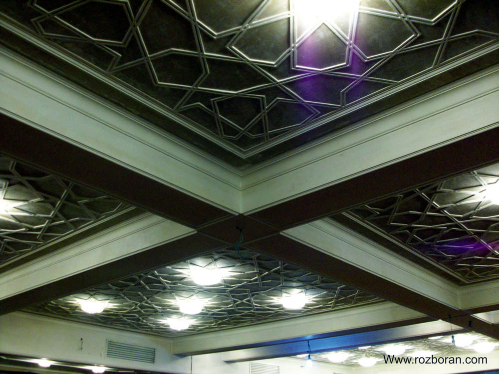 گچبری هندسی گچکاری