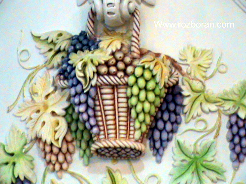گچبری انگور