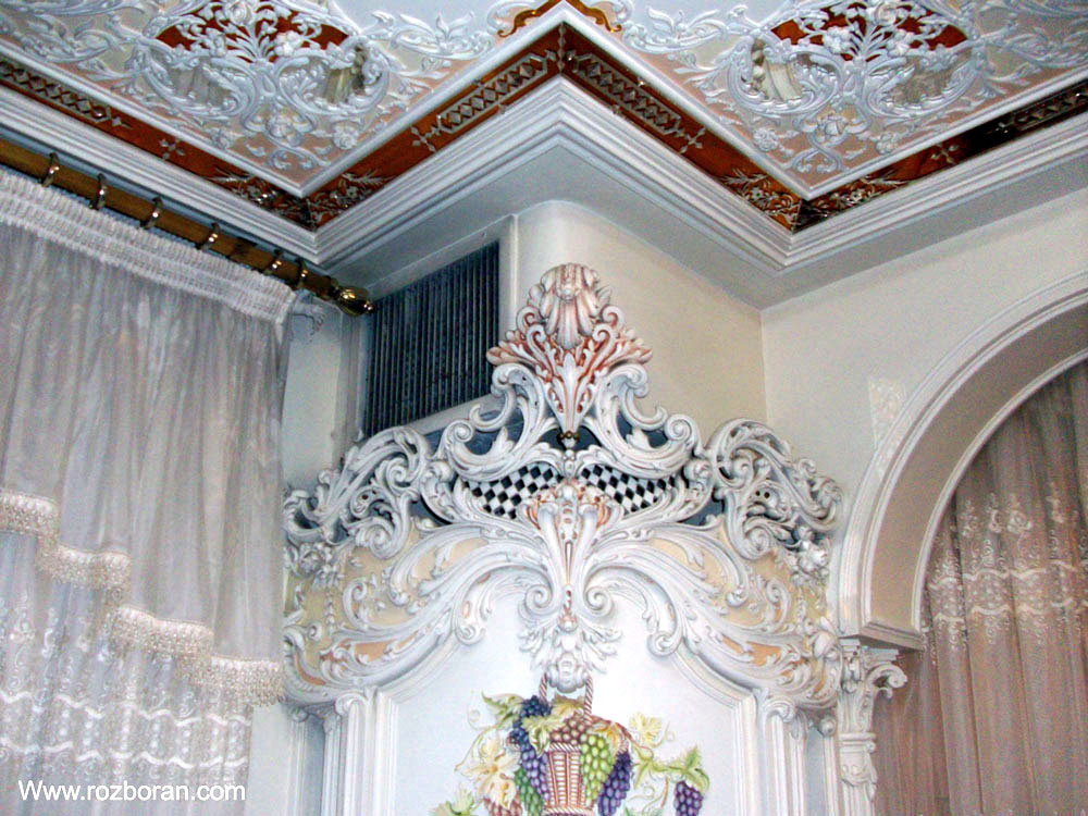 تزئینات گچبری خانه
