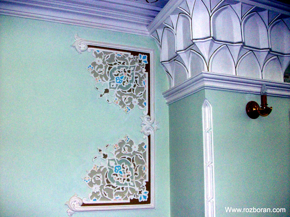 دیوار گچکاری