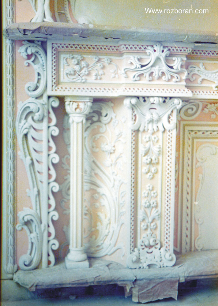 گچبری طاقچه دکوری
