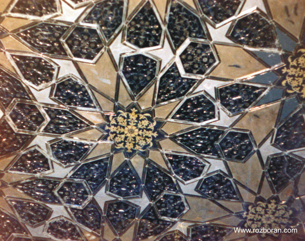 آینه کاری قدیمی