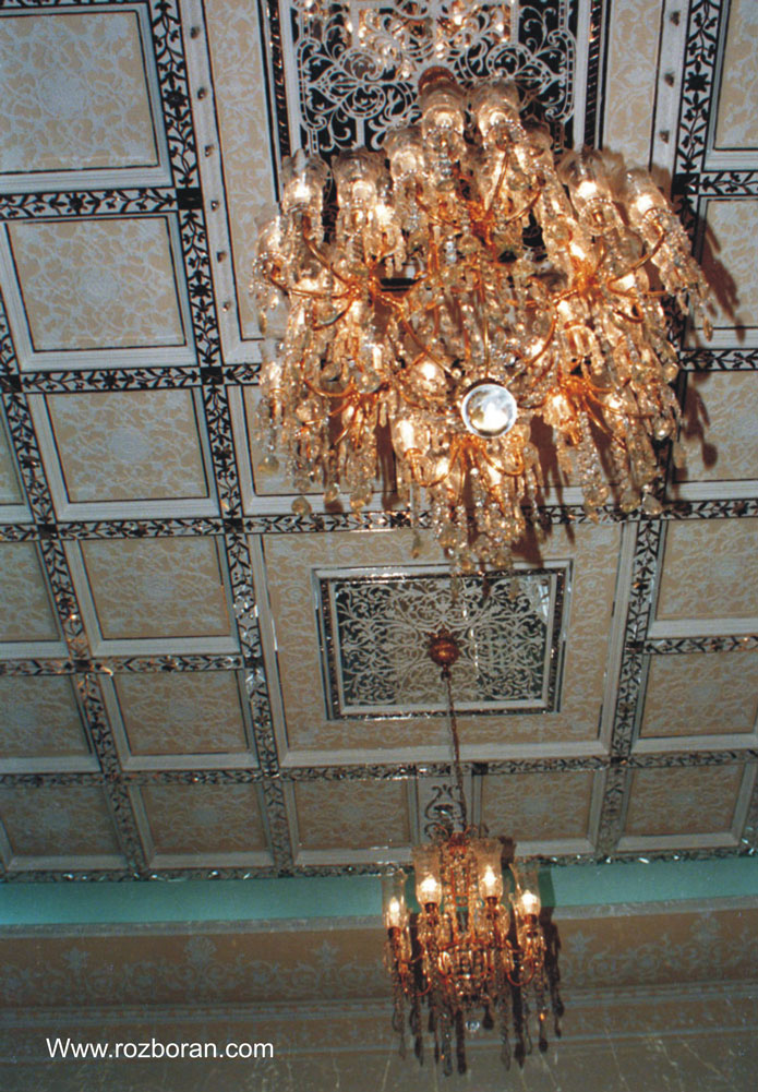 گچبری آینه سقف